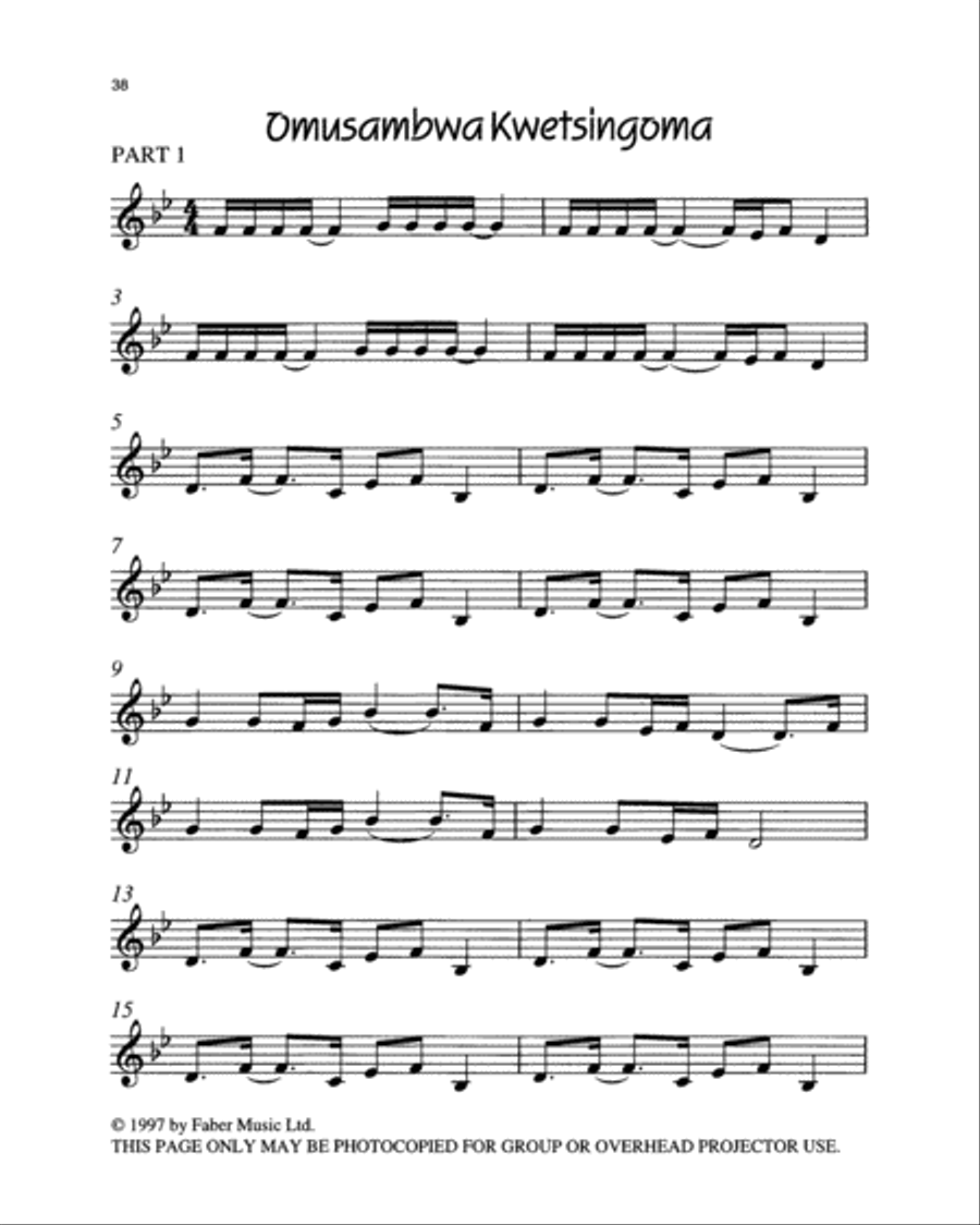 Beat It! African Dances Beat It! African Dances Percussion scores gallery preview page 4
