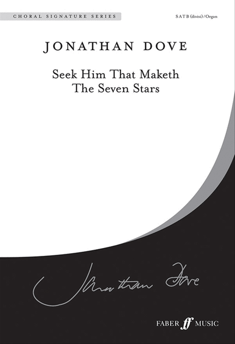 Seek Him That Maketh the Seven Stars 4-Part scores gallery preview page 1