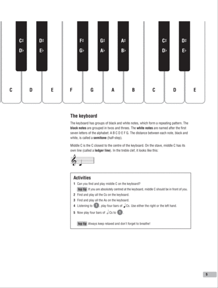 It's Never Too Late to Play Piano Piano Method scores gallery preview page 3