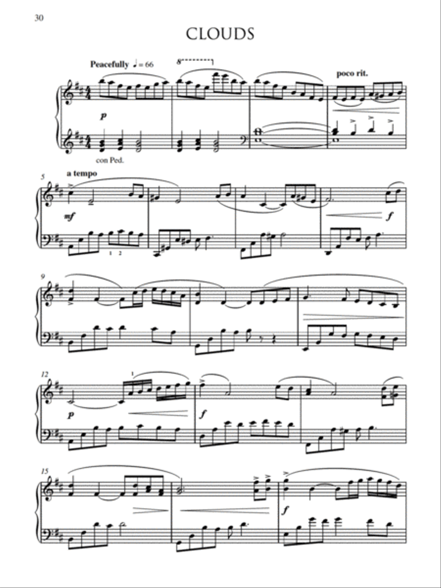After Hours for Solo Piano, Book 1 Easy Piano scores gallery preview page 4