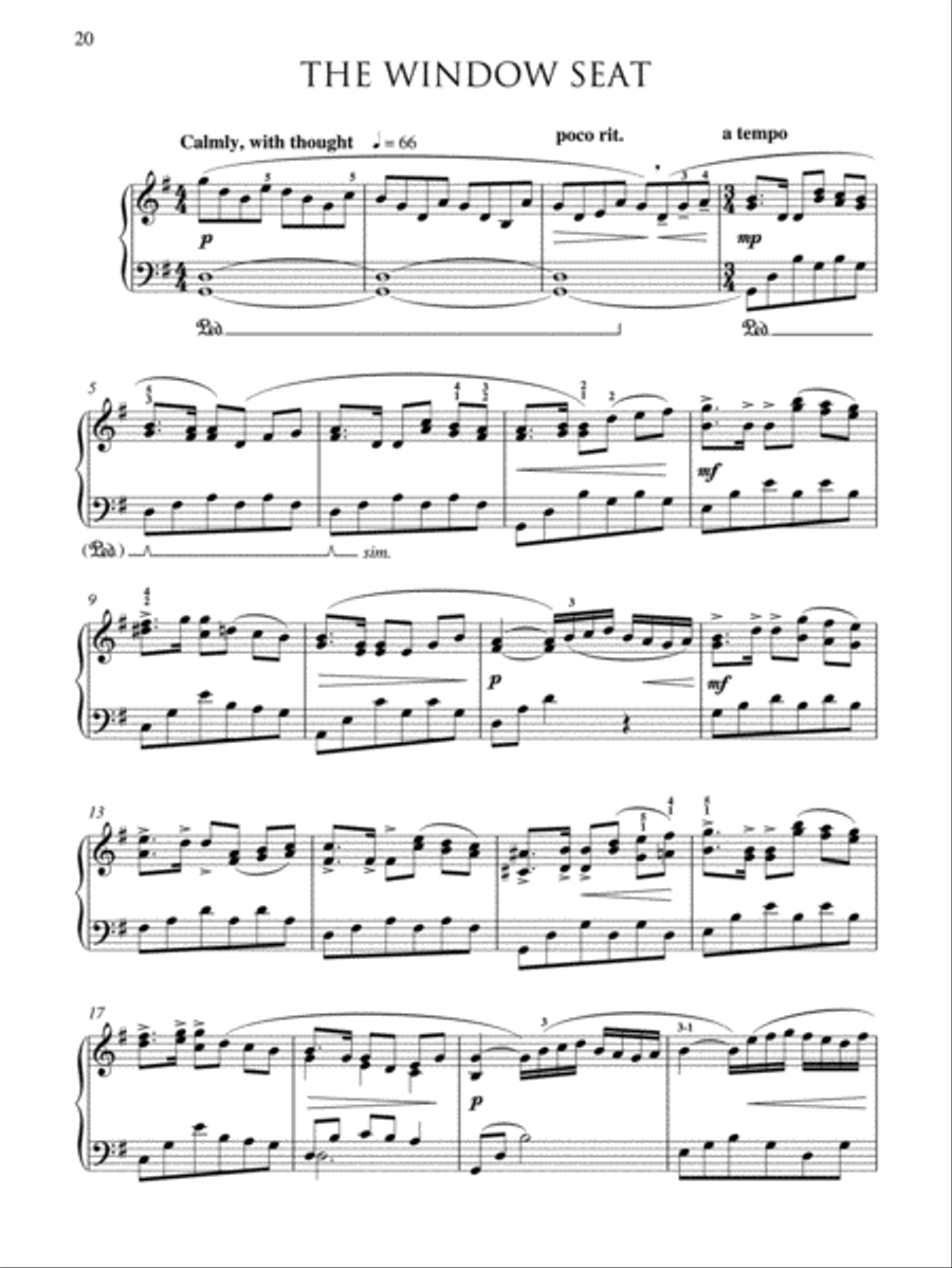 After Hours for Solo Piano, Book 1 Easy Piano scores gallery preview page 7