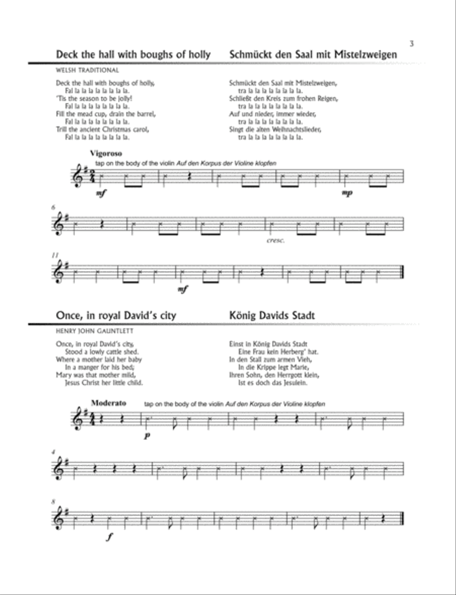 Carol Stringfest Carol Stringfest String Orchestra scores gallery preview page 2