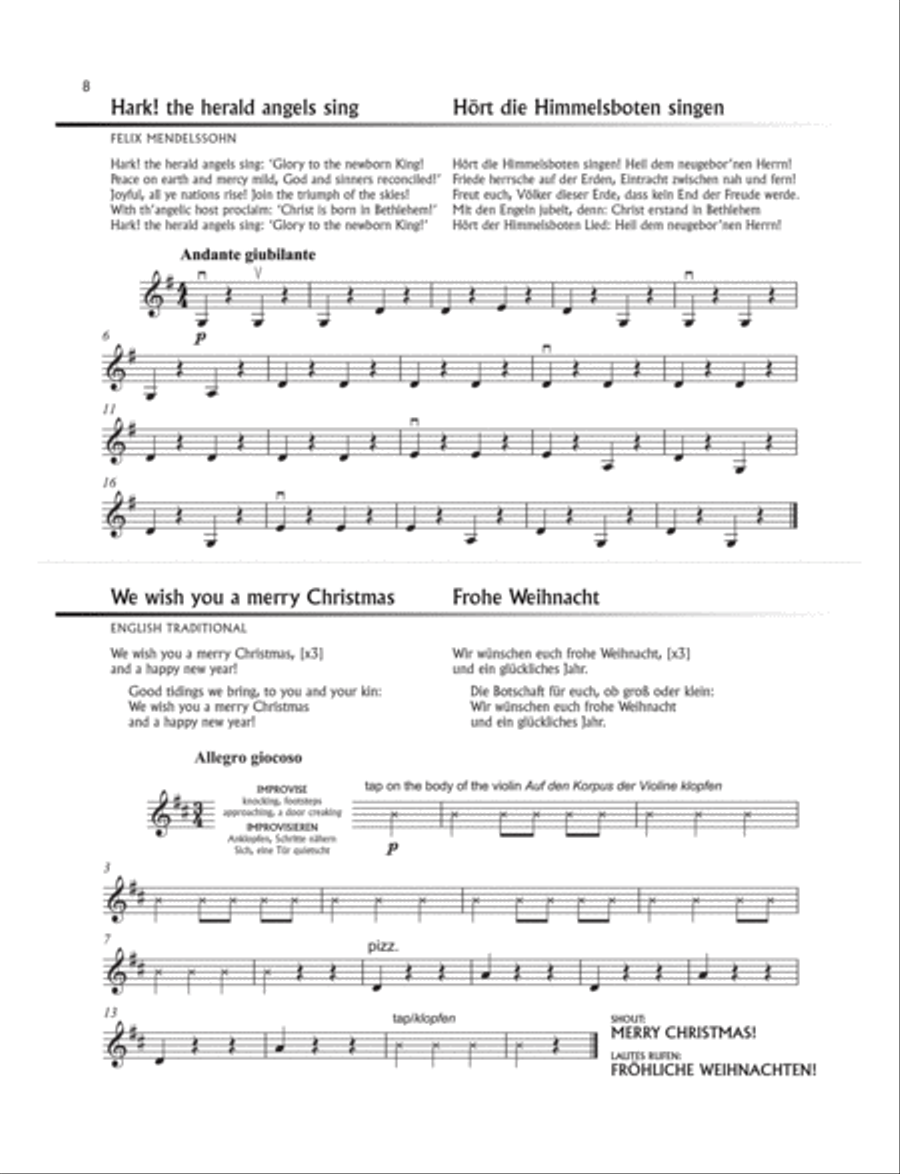 Carol Stringfest Carol Stringfest String Orchestra scores gallery preview page 4