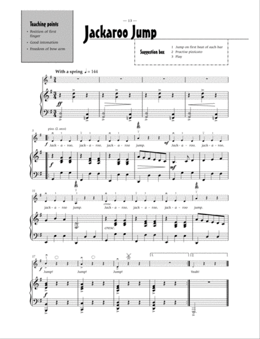 Jackaroo for Violin Jackaroo for Violin Violin Solo scores gallery preview page 4