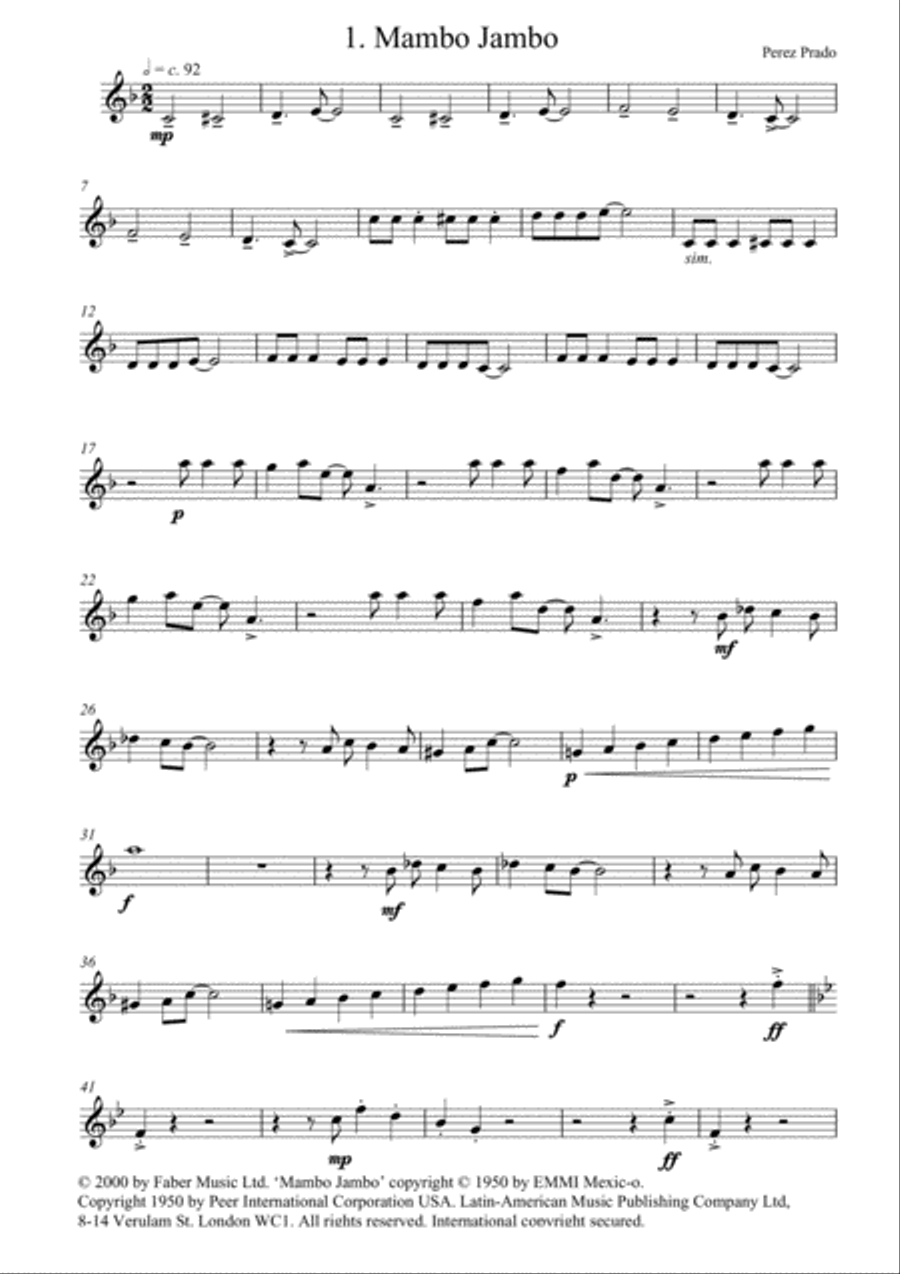 Play Latin Tenor Saxophone Tenor Saxophone scores gallery preview page 2