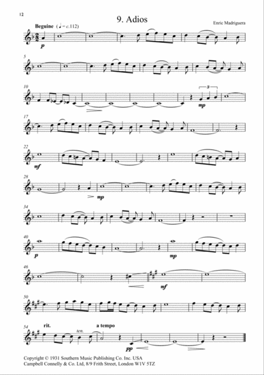 Play Latin Tenor Saxophone Tenor Saxophone scores gallery preview page 4