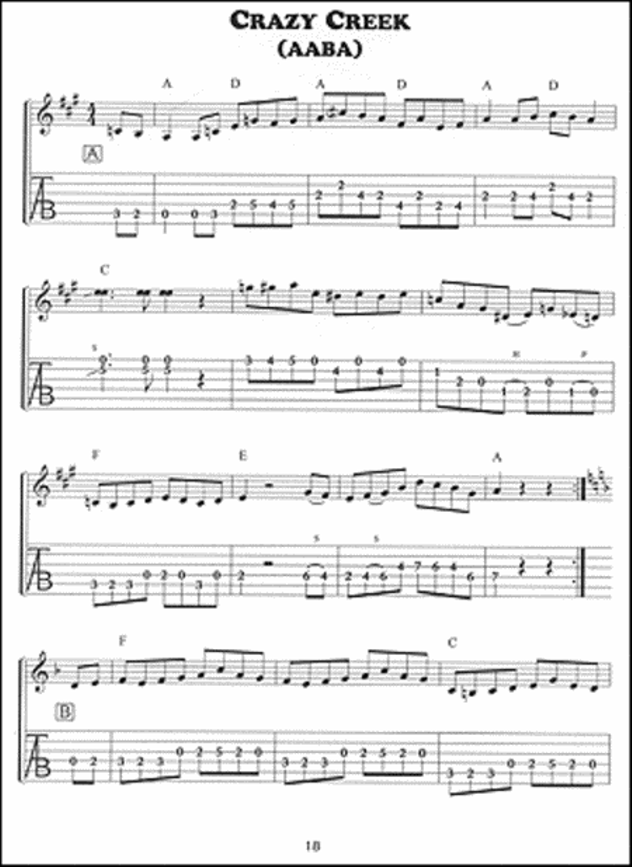 Bluegrass Flatpicking & Crosspicking Guitar Acoustic Guitar scores gallery preview page 5