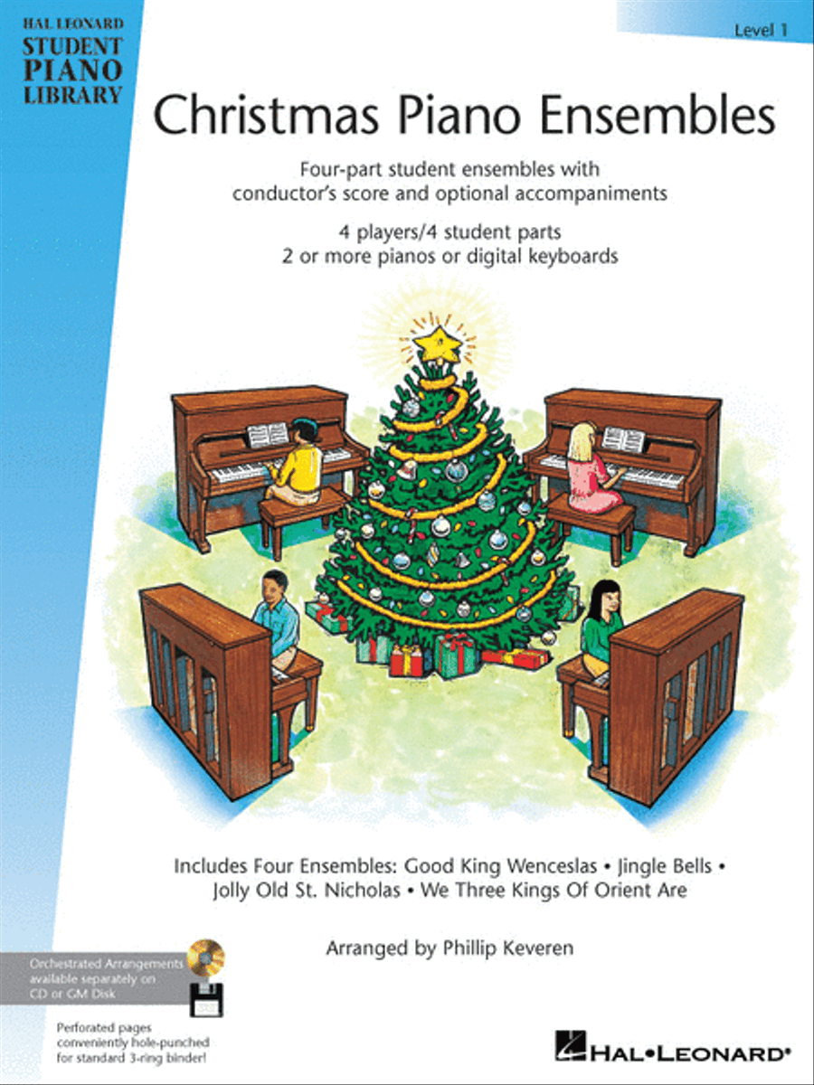 Christmas Piano Ensembles - Level 1 Book Piano Method scores gallery preview page 1