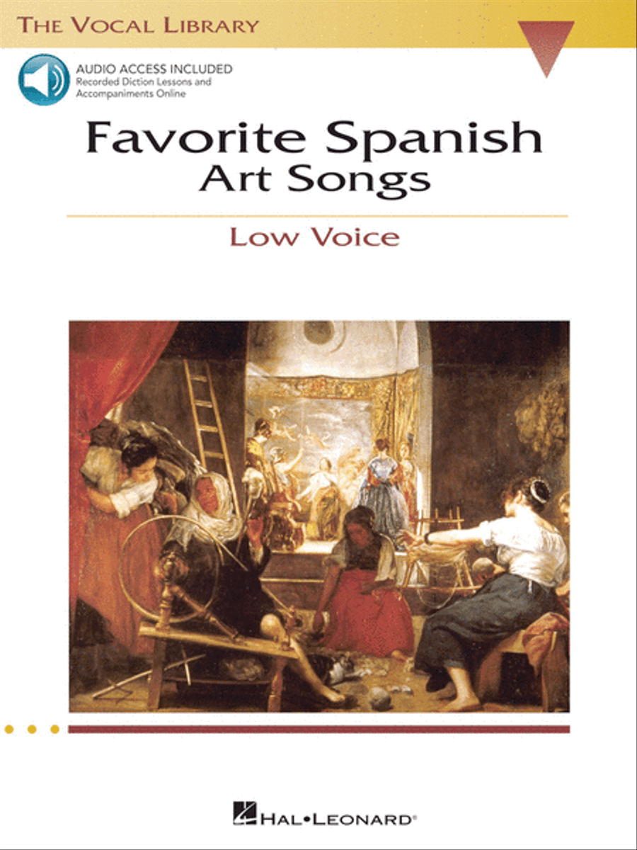 Favorite Spanish Art Songs Low Voice scores gallery preview page 1