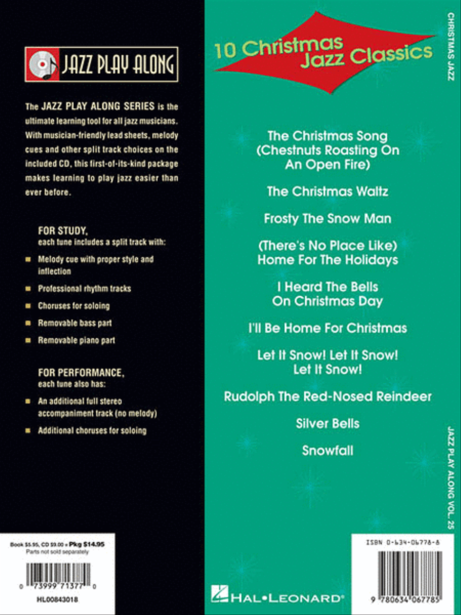 Volume 25 - Christmas Jazz C Instrument scores gallery preview page 2