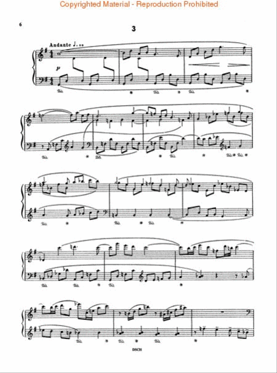 24 Preludes for Piano, Op. 34 Piano Solo scores gallery preview page 3