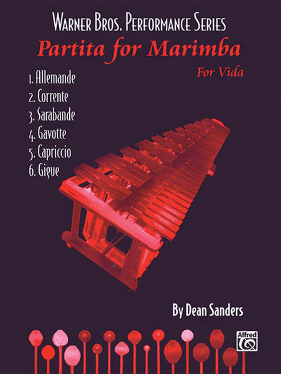 Partita for Marimba Partita for Marimba Small Ensemble scores gallery preview page 1