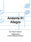 Andante Et Allegro
