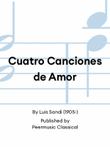 Cuatro Canciones de Amor