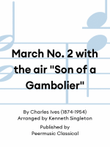 March No. 2 with the air 