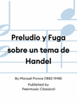 Preludio y Fuga sobre un tema de Handel