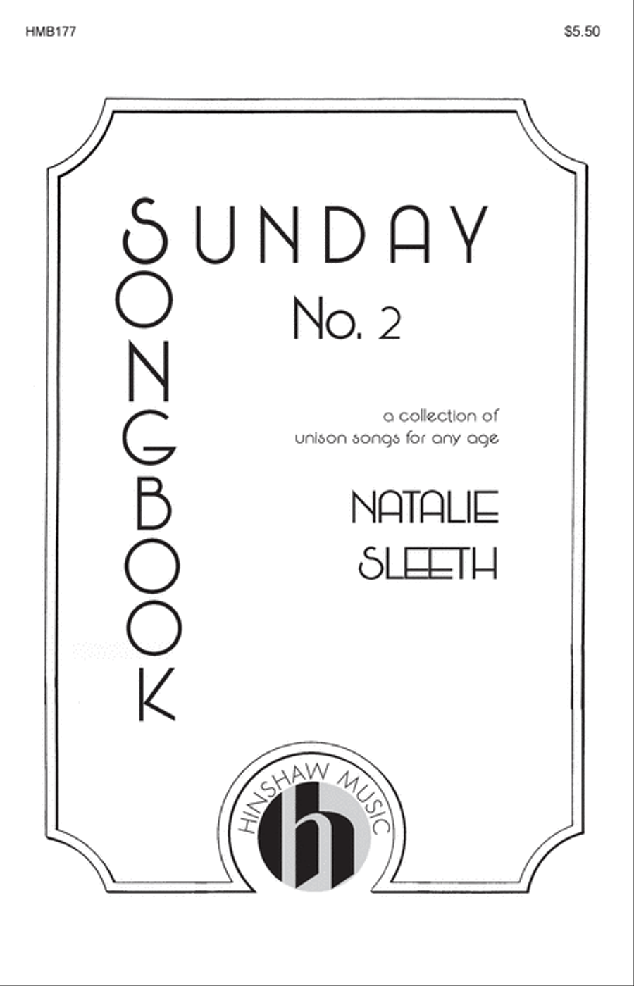Sunday Songbook II Sunday Songbook II Unison Choir scores gallery preview page 1