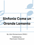 Sinfonia Come un Grande Lamento