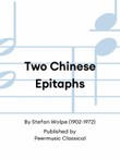 Two Chinese Epitaphs