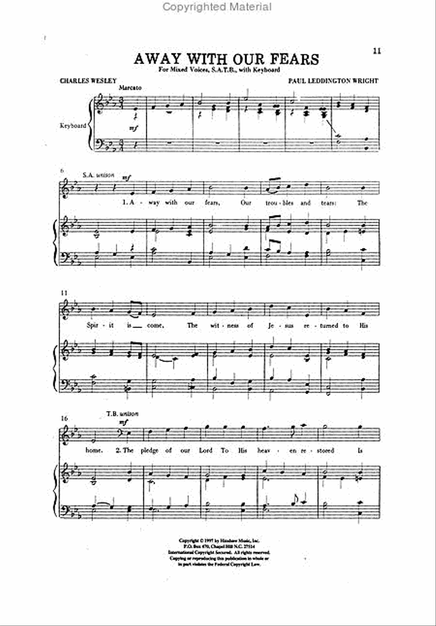 True-Hearted, Whole Hearted 4-Part scores gallery preview page 3