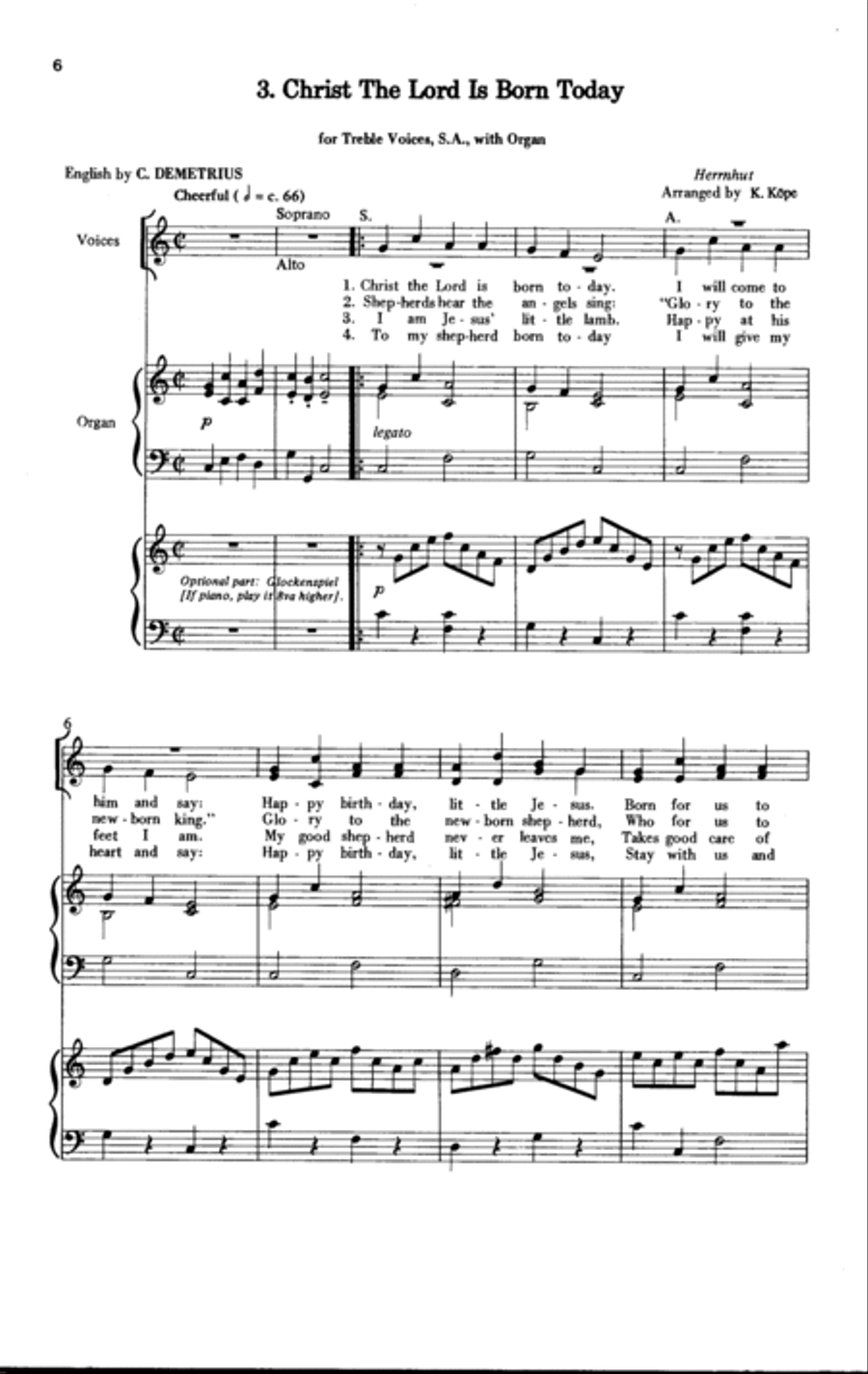 Three Christmas Songs Three Christmas Songs SA scores gallery preview page 4