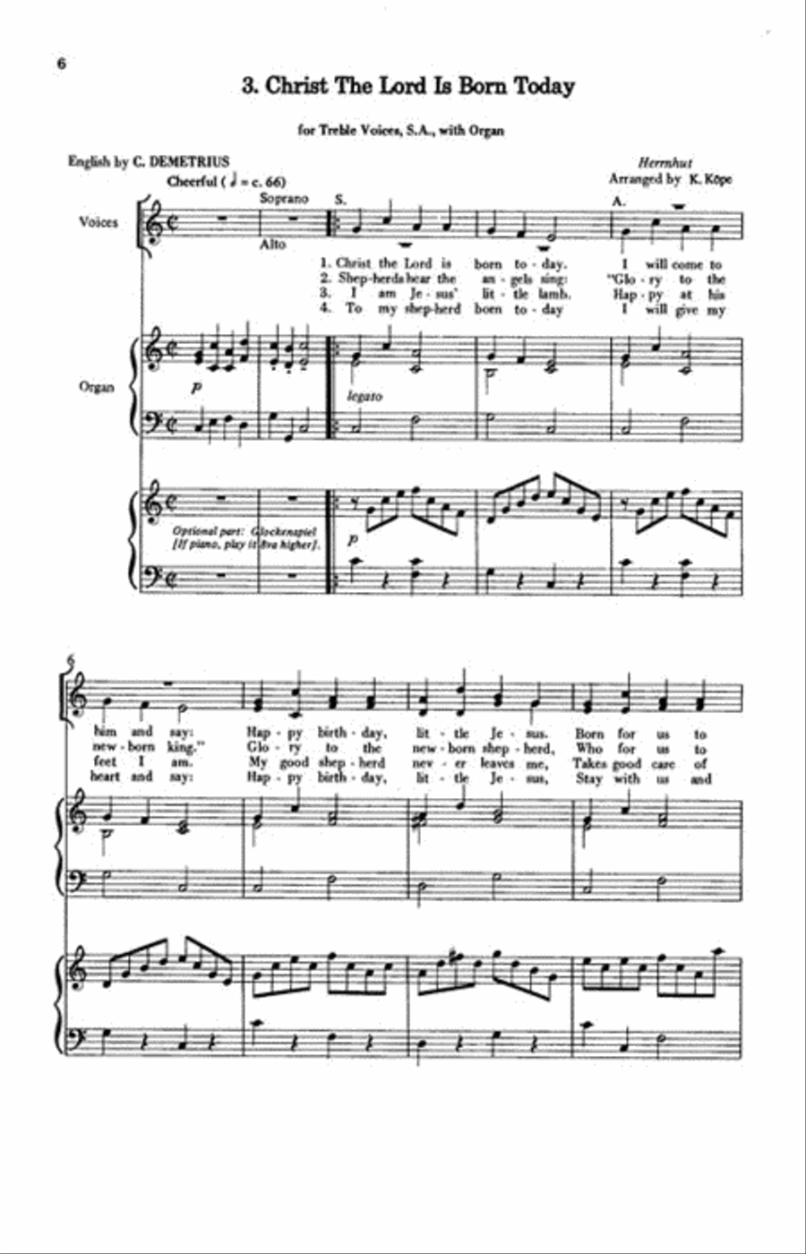 Three Christmas Songs Three Christmas Songs SA scores gallery preview page 6