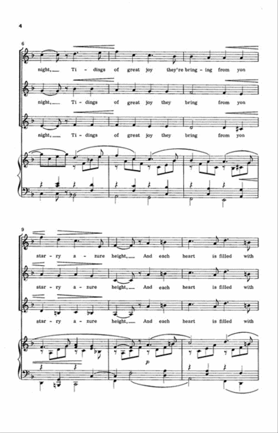 Hark! The Herald Host Is Singing SSA scores gallery preview page 3