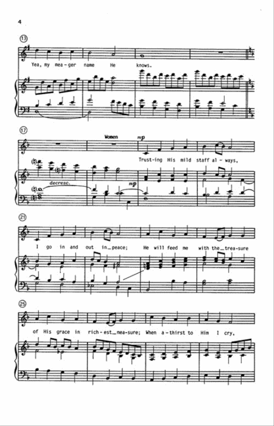 Jesus Makes My Heart Rejoice 2-Part scores gallery preview page 3