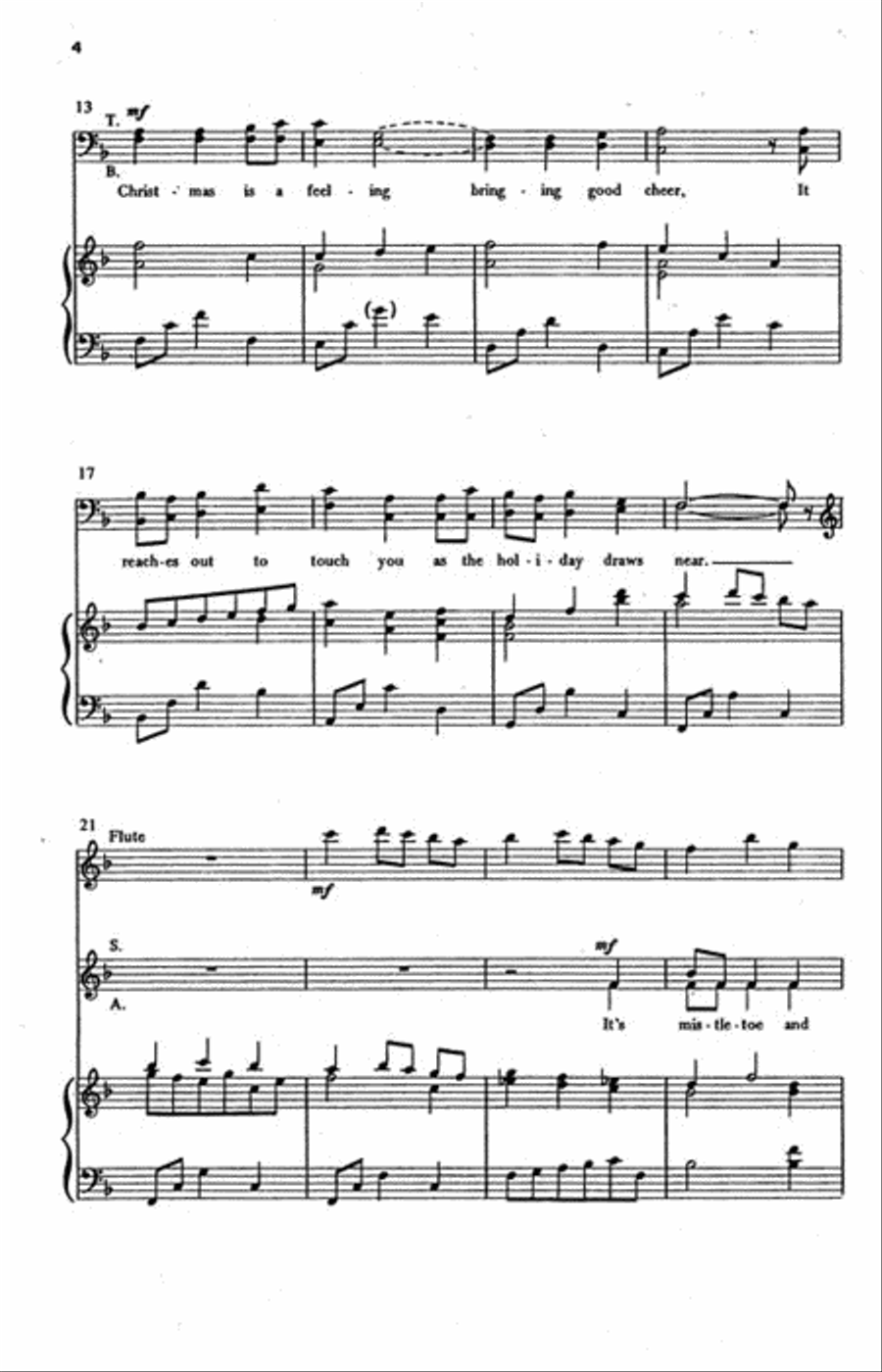 Christmas Is a Feeling Christmas Is a Feeling 4-Part scores gallery preview page 3