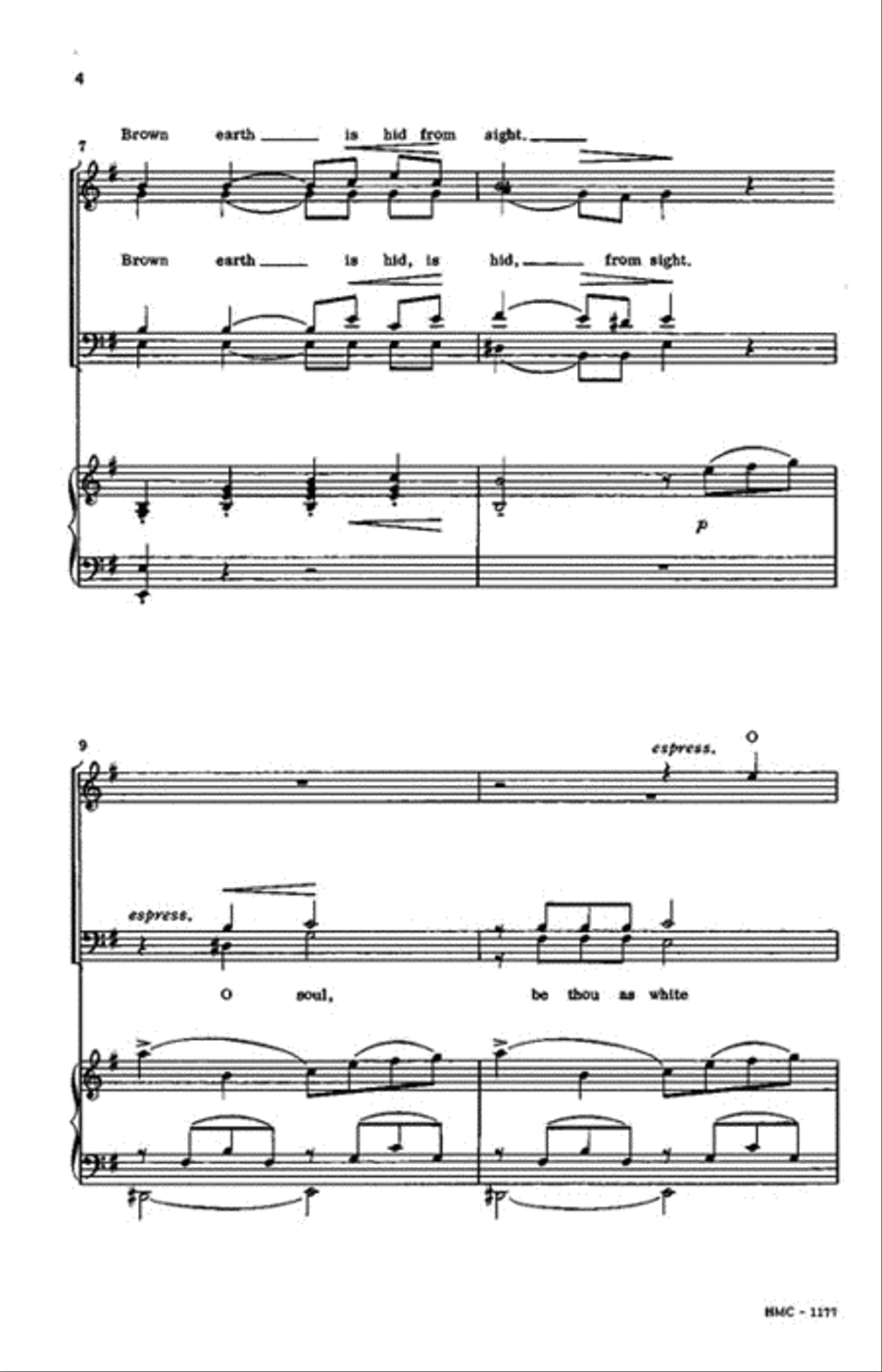 The Snow 4-Part scores gallery preview page 3