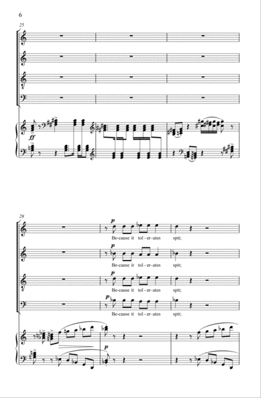 Reasons for Loving the Harmonica 4-Part scores gallery preview page 6