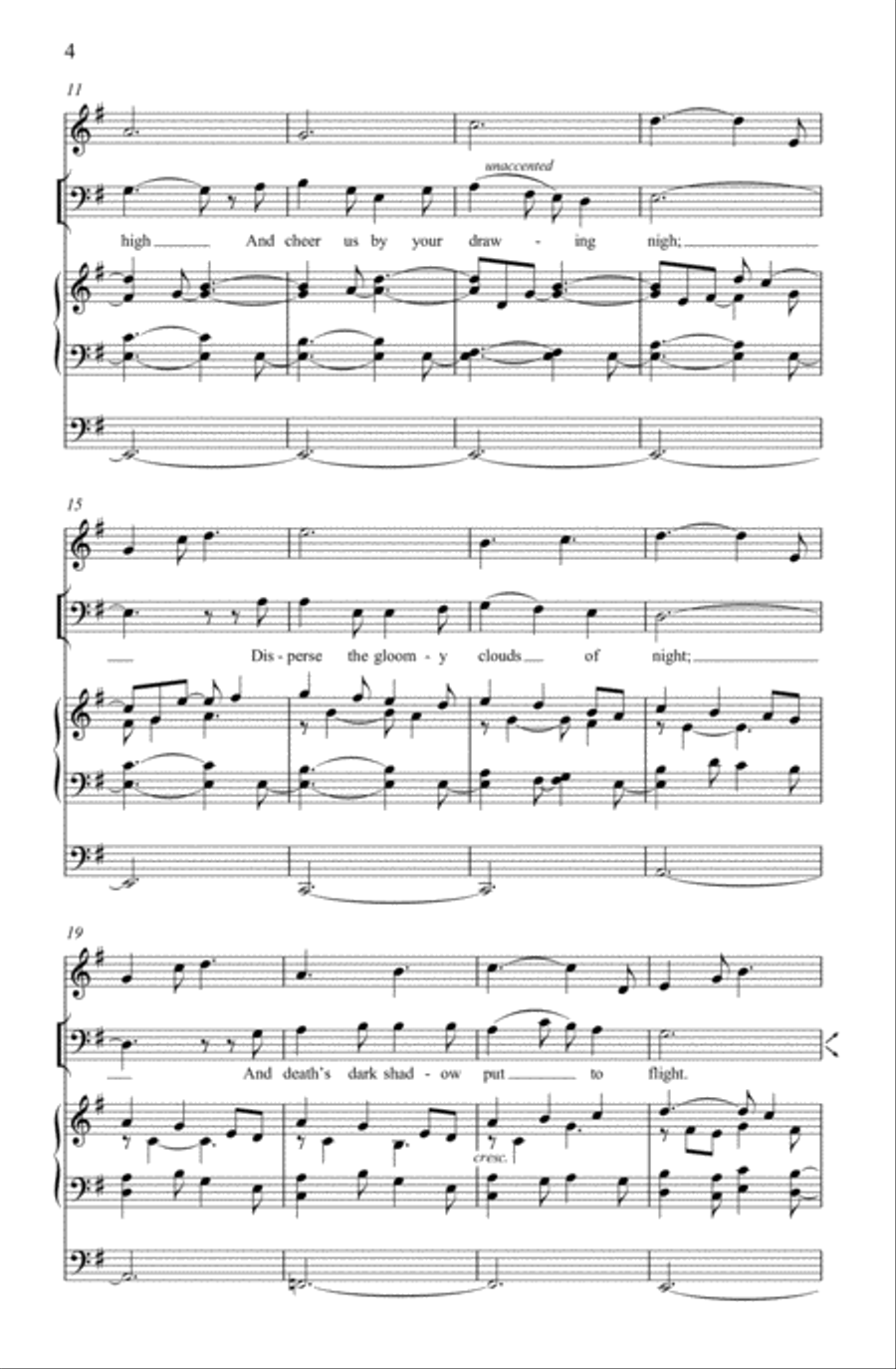 O come, O Dayspring from on High