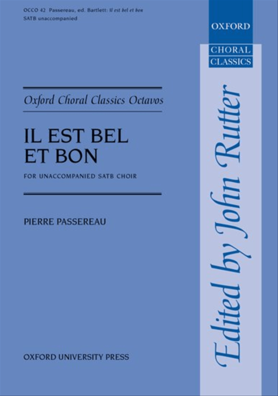 Il est bel et bon 4-Part scores gallery preview page 1