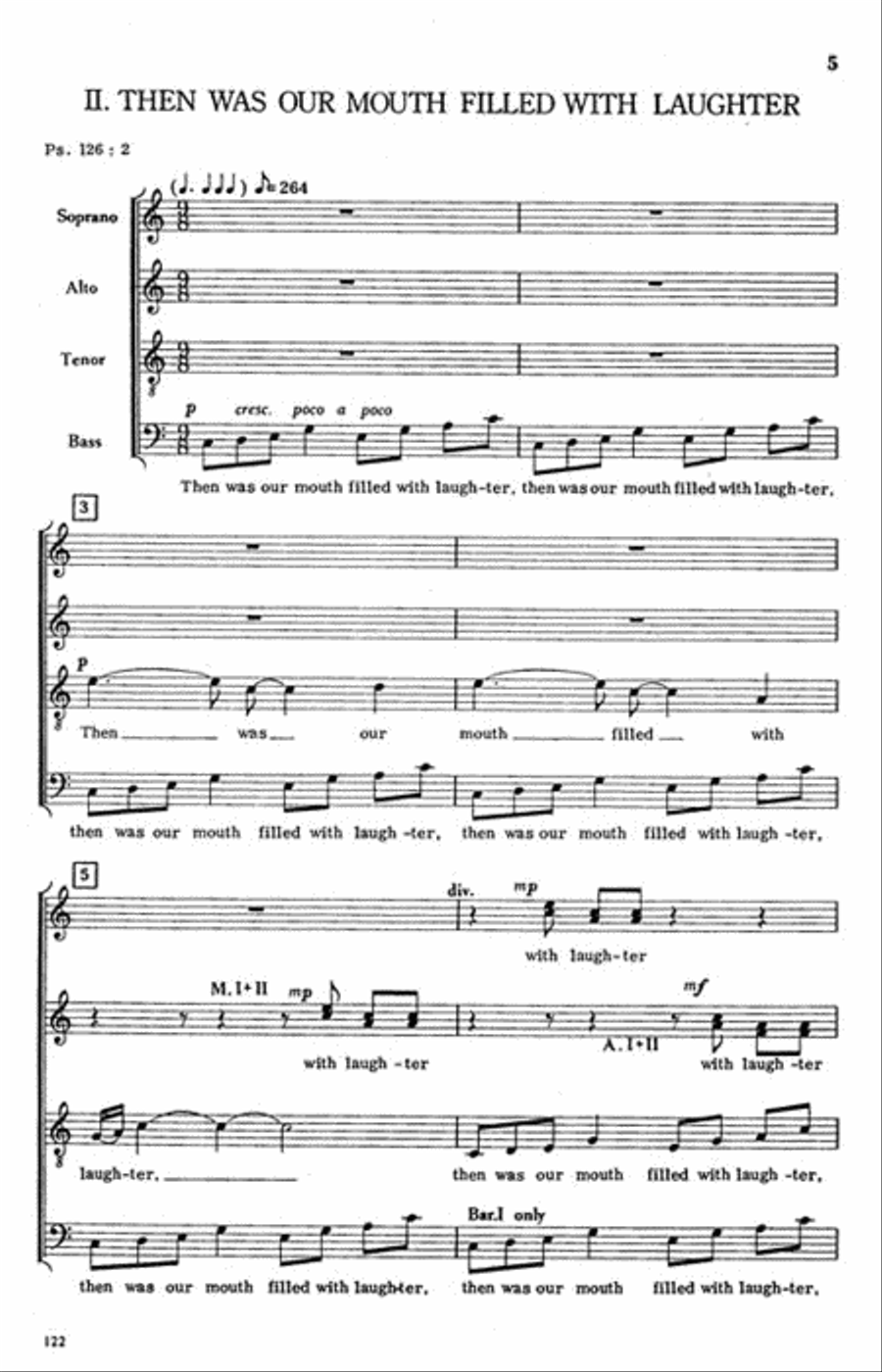 Four About Life and Death 4-Part scores gallery preview page 3