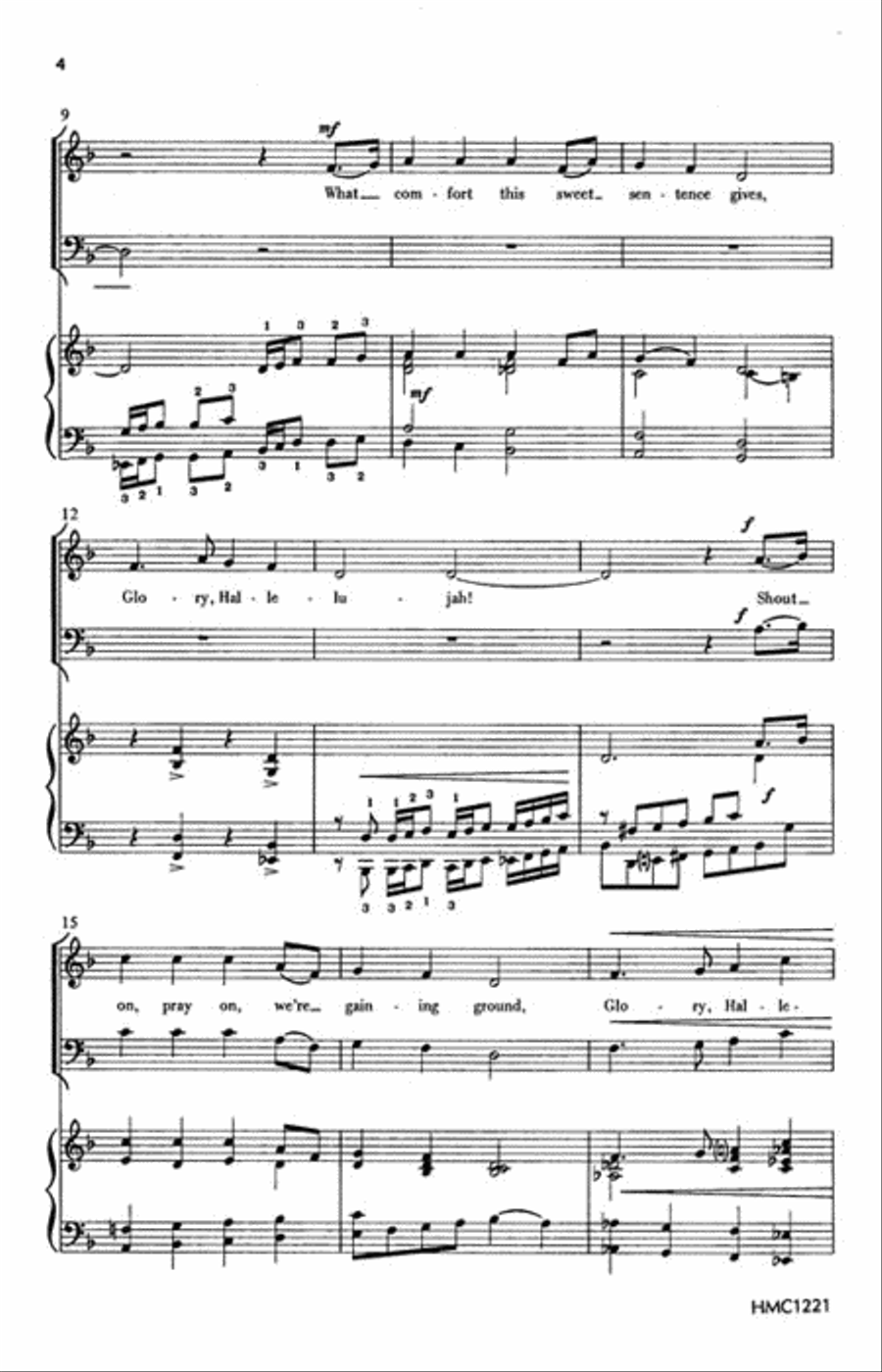 I Know That My Redeemer Lives 3-Part scores gallery preview page 3