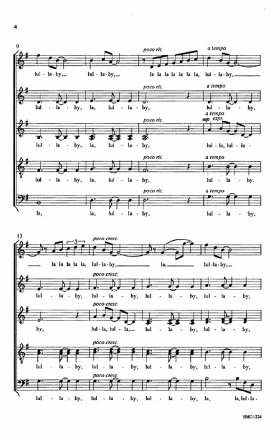 Sweet was the song Sweet was the song Divisi scores gallery preview page 3