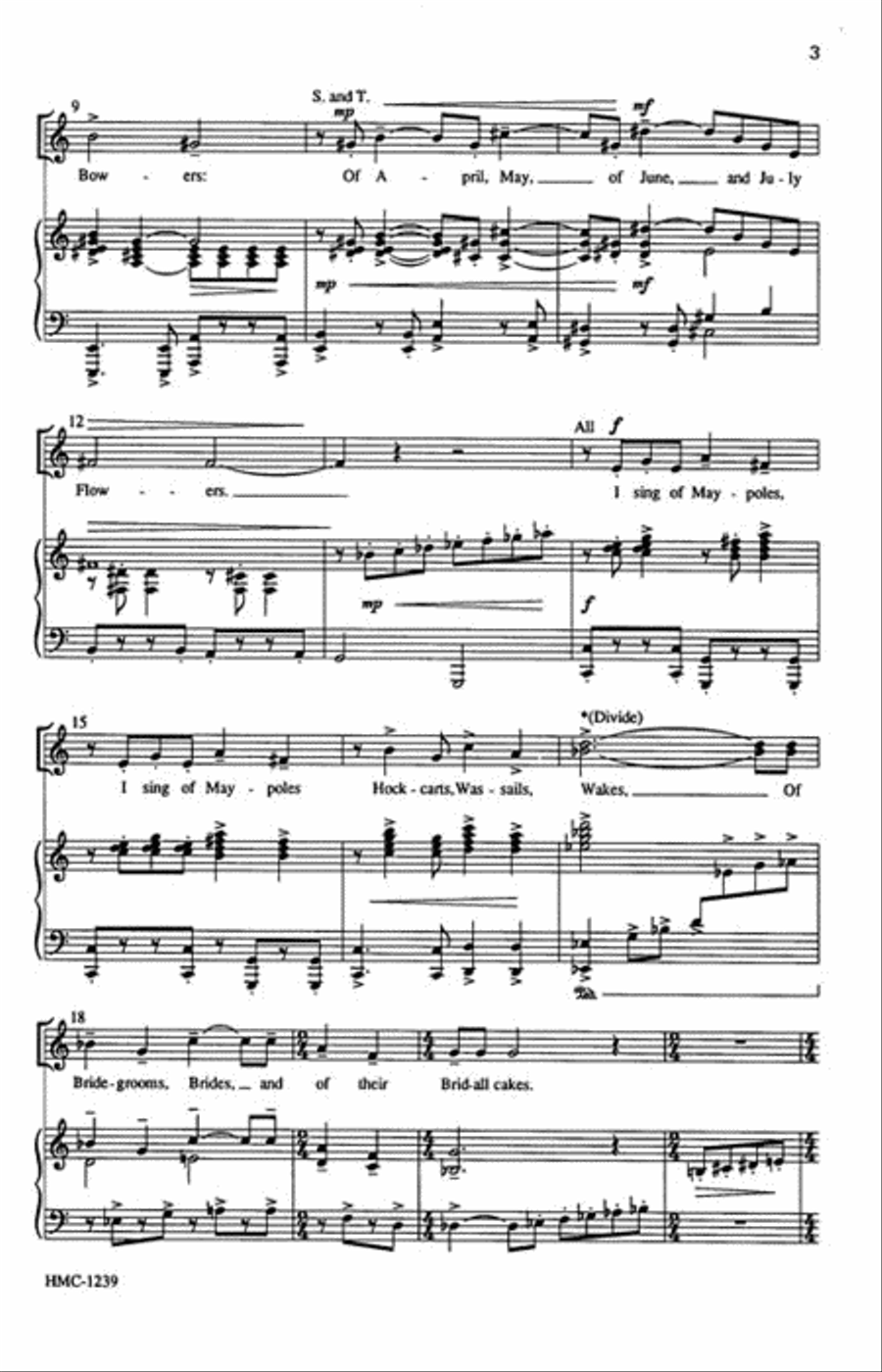 I Sing I Sing 4-Part scores gallery preview page 3