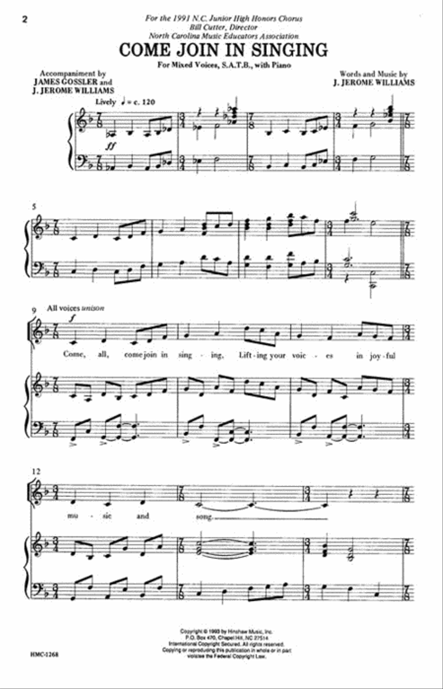Come Join in Singing SA scores gallery preview page 2