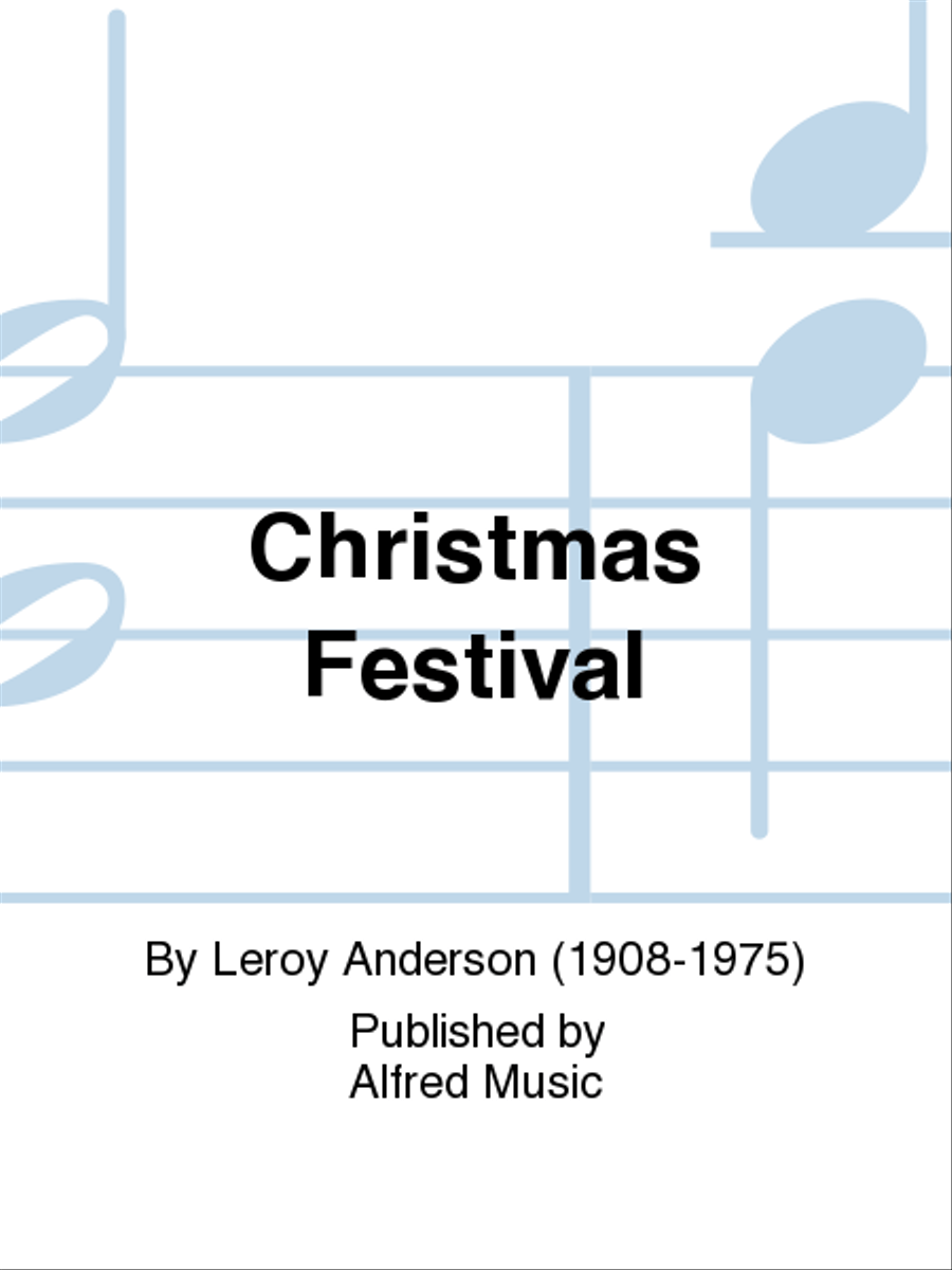 Christmas Festival Concert Band scores gallery preview page 1