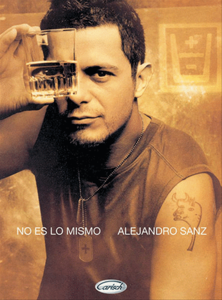 Alejandro Sanz -- No Es lo Mismo Piano, Vocal, Guitar scores gallery preview page 1