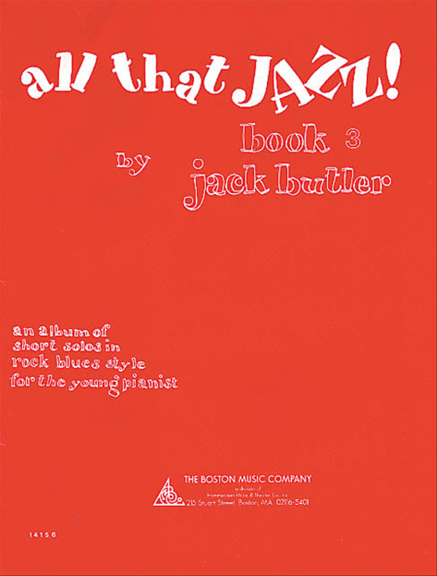 All That Jazz! Book 3 Piano Method scores gallery preview page 1