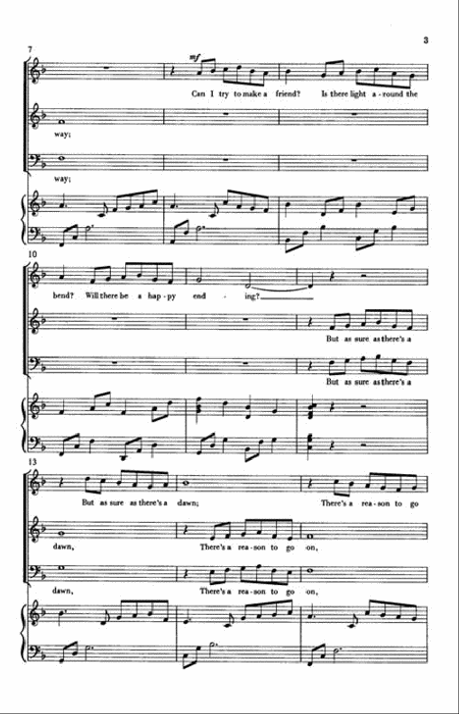 If It Is to Be (It Is Up to Me) 3-Part scores gallery preview page 3