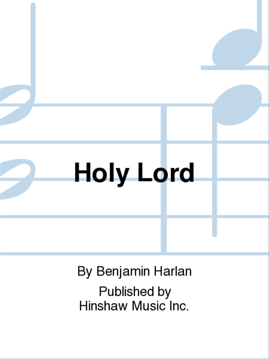 Holy Lord 4-Part scores gallery preview page 1