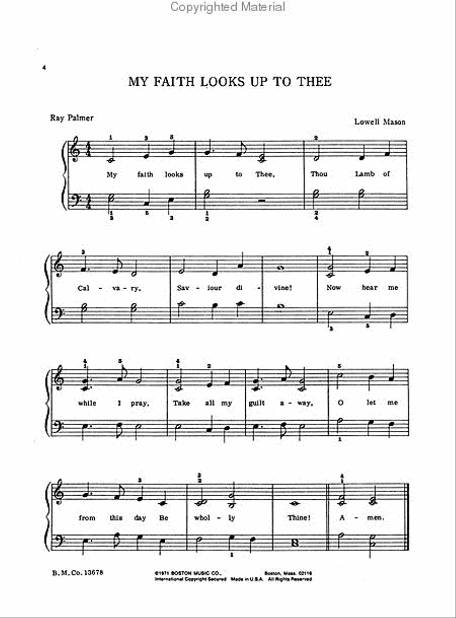 Junior Hymnbook Junior Hymnbook Piano scores gallery preview page 2