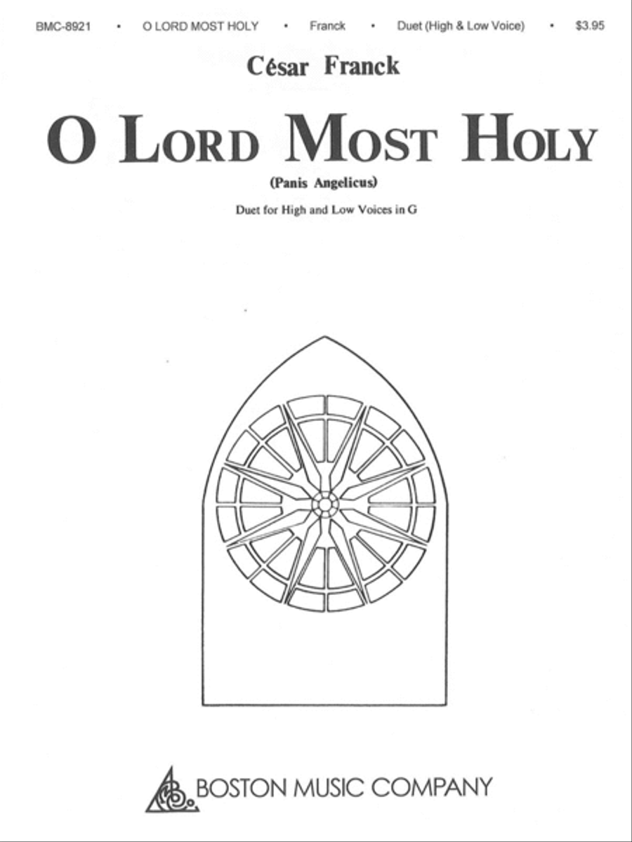 O Lord Most Holy (Panis Angelicus) Vocal Duet scores gallery preview page 1