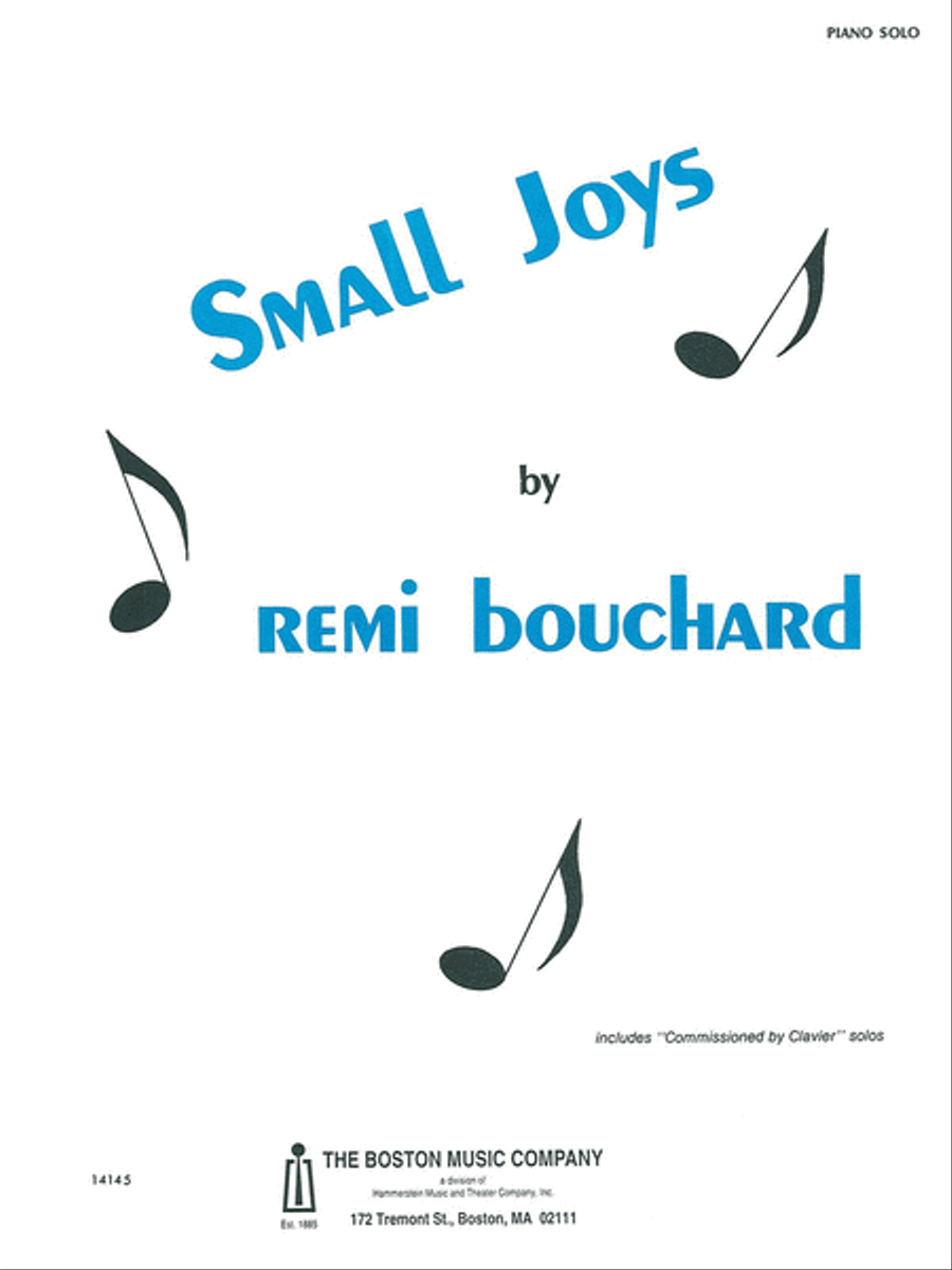 Small Joys Small Joys Piano scores gallery preview page 1