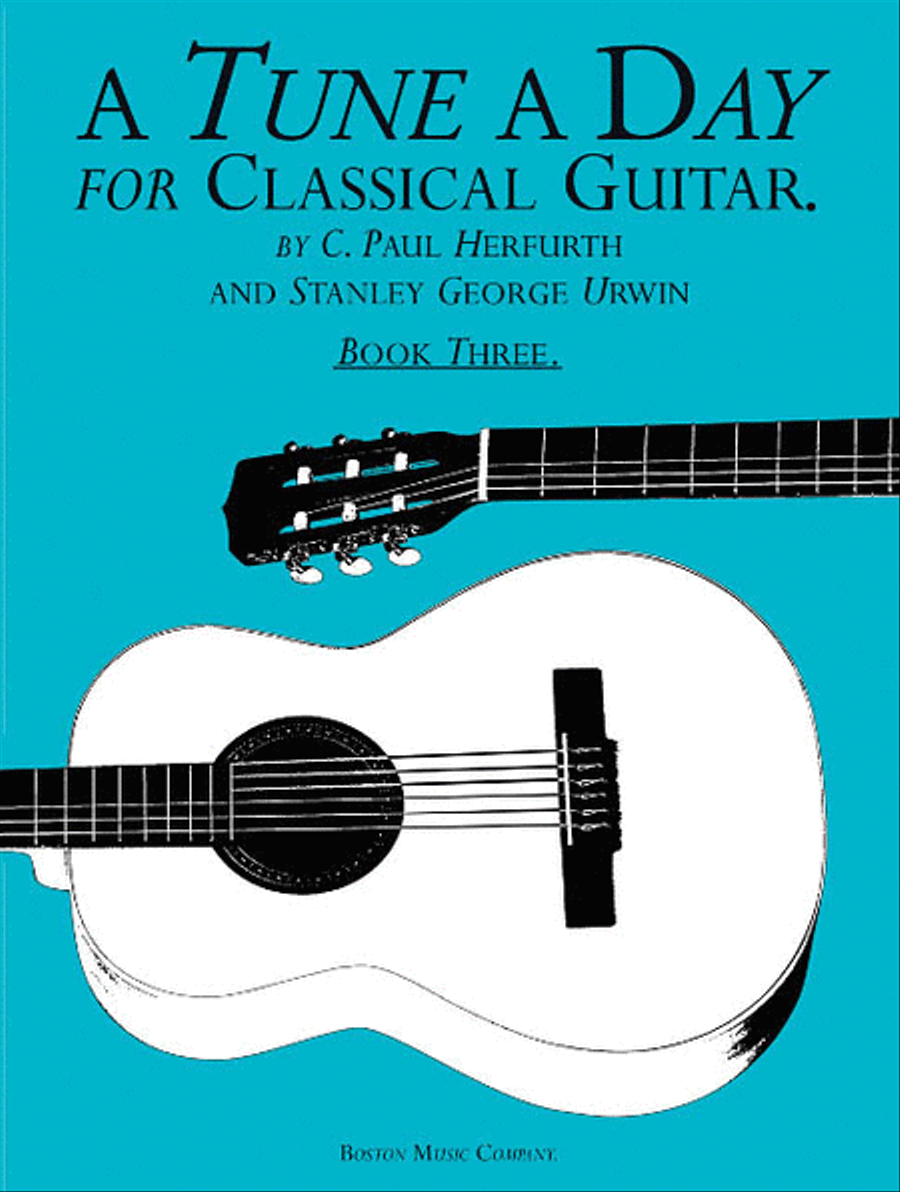 A Tune a Day – Classical Guitar Acoustic Guitar scores gallery preview page 1