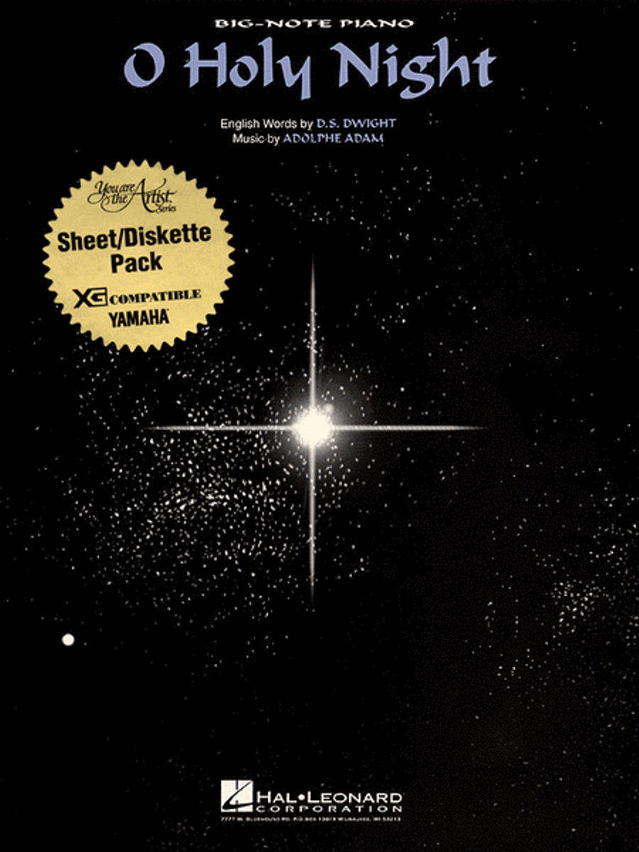 O Holy Night (Big-Note Piano) Easy Piano scores gallery preview page 1