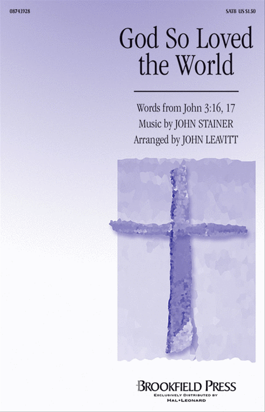 God So Loved the World God So Loved the World 4-Part scores gallery preview page 1
