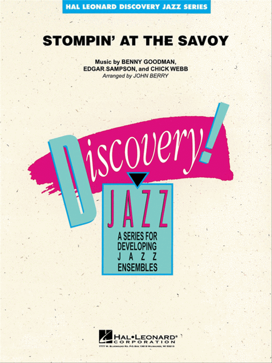 Stompin' at the Savoy Jazz Ensemble scores gallery preview page 1
